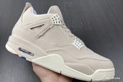 Jordan4 WMNS"CANVAS" Durable Air 498 DQ4909-100 0624